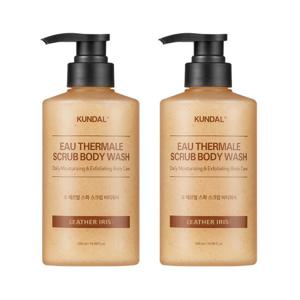 쿤달 오 떼르말 스파 스크럽 바디워시 레더아이리스 500ml x2개