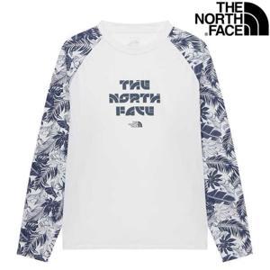 노스페이스 NT7TR03 남성 자외선차단 서피 프린트 긴팔 래쉬가드 NT7TR03A