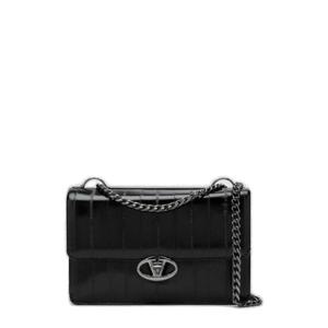 Valentino VLogo 플라크 폴드오버 탑 숄더백 5W0B0Q61SWTP 0NO TP936785508