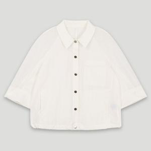 [코데즈컴바인] 매쉬 원단 패치 셔킷 (CKB-SH517W6)