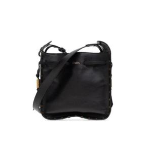 Isabel Marant Silao 로고 프린트 드로스트링 크로스바디 백 PP0306FAC1C09M 01BK TP934657394