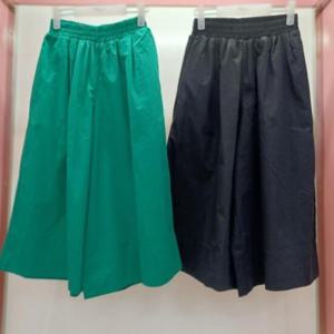 Latium HC06 깔끔한 무지 허리밴딩 주머니 8부 소르 면치마바지팬츠 T2523pt40