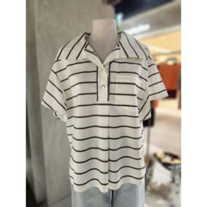 [ZOOC] 스트라이프 카라 셔츠 (Z252MSC028)