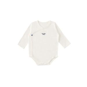 [블루독베이비8] FW25 프리미엄실켓배내바디슈트 HJ (45A7004005) (BLUEDOG BABY 유아 출산 백일 선물 도트