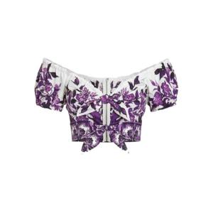 돌체앤가바나 Majolica print blouse F7AV0THH5EP TP720418391