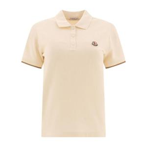 MONCLER Polo shirt with logo patch 8A00001-84720034
