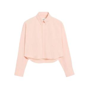 25 SS 아미 파리스 하트 자수 옥스포드 셔츠 H25FSH770CO0031 TP440089435