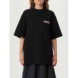 [BALENCIAGA] 라프리마 여성 티셔츠 764235TKVJ1 1070 블랙 /6