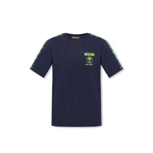 Moschino 로고 프린트 크루넥 티셔츠 231ZRA07082041 1290 TP946303624