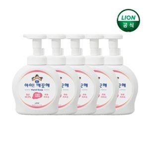 아이깨끗해 핸드솝 레몬 490ml 용기 x 5개