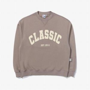 [FILA] TAG가69,000원 FILA CLASSIC 기모맨투맨(FE2POE5105X_LBR