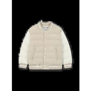 디스커버리키즈 US DKDJ77036-BGS 키즈 배색 바시티 다운 숏패딩