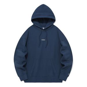 [커버낫] [TAG가 89,000] 오버핏 스몰 어센틱 로고 후디 다크 블루