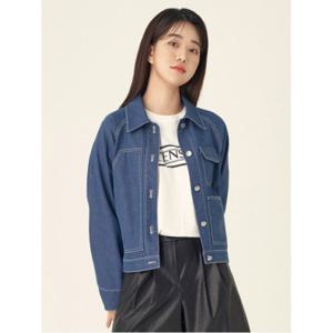[예쎄](예쎄) 데님라이크 스티치자켓(YV05JK02M)