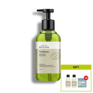 비욘드 버베나 리프레싱 바디워시 500ml + 여행용 체험키트(바디워시60ml + 바디 에멀전 60ml + 피토 아쿠아 크림 1ml x 5매)