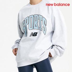 [뉴발란스] 티셔츠 /G18- NBNCD4A033 16 / UNI NB SPORTS 기모 맨투맨(OVER FIT)