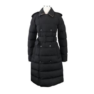 24FW 버버리 8097869 미드 렝스 나일론 퍼퍼 코트 블랙