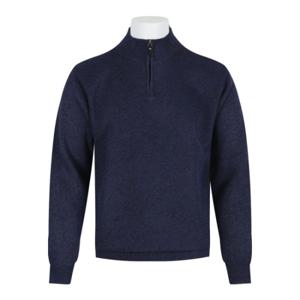 [리빌모아]남자 신중년 빗살 기모 반목 반집업 니트 DD-KN-628-3
