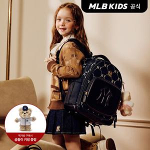 [택가219,000원][MLB키즈]뉴럭스 모노그램 책가방 세트 NY (Black)7ABKMD25N-50BKS