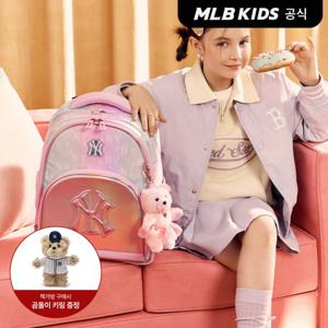 [택가199,000원][MLB키즈]오로라 모노그램 책가방 세트 NY (L.Pink)7FBKM015N-50PKL