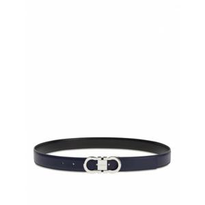 [SALVATORE FERRAGAMO] 남성 벨트 Gacini 레더 670326770942002 Blue /8