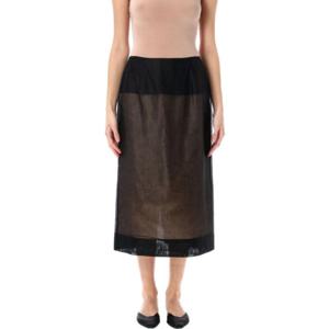까르벵 숏 스커트 25P6251K2105901 BLACK Black