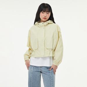 [랩]밑단스트링 홑겹후디점퍼(AQ1WZ360)