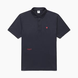 [30%OFF] 르꼬끄골프 남성 볼드 레터링 퍼포먼스 반팔 티셔츠 (GQ121MTS34)