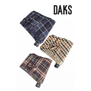 [닥스(우양산)]3단 수동 기본 닥스체크1 URA001I