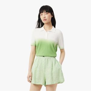 [시즌오프 30% 인하] 라코스테 공식 여성 그라데이션 폴로 스웨터 AF9279-55G QBI