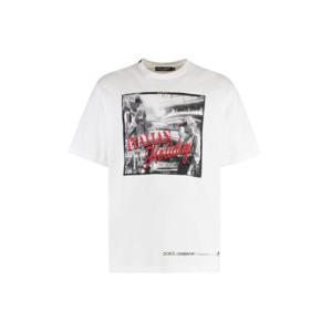 돌체앤가바나 반팔 티셔츠 G8PN9TG7O4T W0800 WHITE