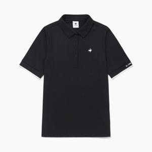 [30%OFF] 르꼬끄골프 여성 소매배색 골지 반팔 티셔츠 (GQ122LTS34)