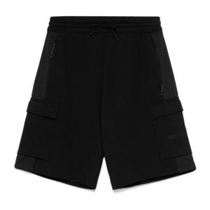 아르마니 EA7 블랙 카고 코튼 블렌드 쇼츠 7M000326 AF12660UC0