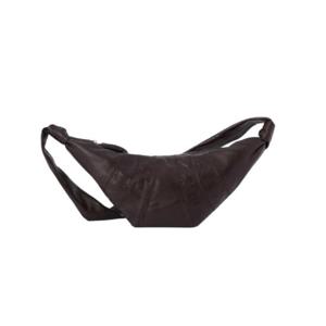 르메르 미디움 크루아상 백 소프트 나파 레더 다크 초콜릿 BG0001-LL095-490