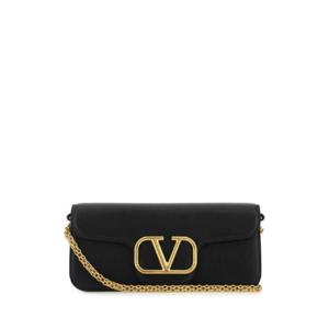 VALENTINO GARAVANI 블랙 가죽 Loco 핸드백 6W2B0K30ZXL 0NO