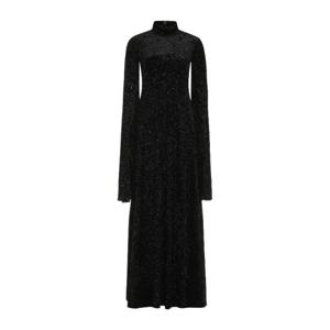 발렌시아가 글리터 하이넥 맥시 원피스 790616TQV03 1000