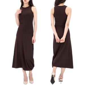 25SS 르메르 트위스트 헴 슬리브리스 원피스 DR1106 LJ1034 BR522