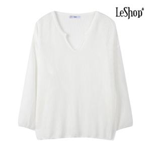 르샵  V넥 썸머 긴팔 니트 (BP5KP016A)