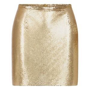 파코라반 숏 스커트 25PIJU012MH0006 097 P794 NEW GOLD
