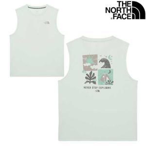 노스페이스 NT7VR00 에버그린 냉감 슬리브리스 NT7VR00C