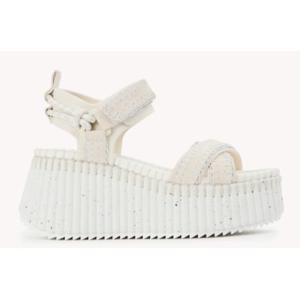 끌로에 샌들 CHC24S870HT 101 WHITE