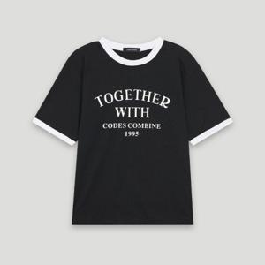 [코데즈컴바인]프린트 링거티셔츠 (CKB-TS311W5)
