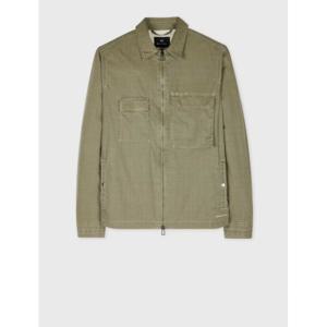 [PAUL SMITH] 라프리마 남성 셔츠 MENS 지퍼 프론트 오버셔츠 M2R455ZP22339 35 밀리터리 그린 /9