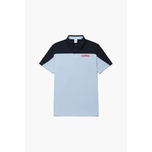 [20%OFF] 르꼬끄골프 남성 컬러 블럭 티셔츠 (GQ221MTS57)