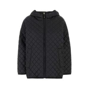 막스마라 더 큐브 여성 블랙 Leo 퀼트 코트 2529486074600 009