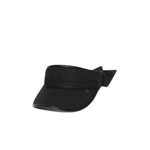 와이드앵글골프썬캡 KQJ WWU24C02Z1 CO 로고 테이프 바이저 L (Black)