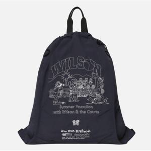 윌슨 공용 WILSON X THE COURTS 짐색 B1 W252006LBE61 NVY WHT