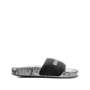 25 FW 와코마리아 헤인 스네이크 스킨 프린트 밴드 샌들 WMGPHAYNBS09GRY TP440157649