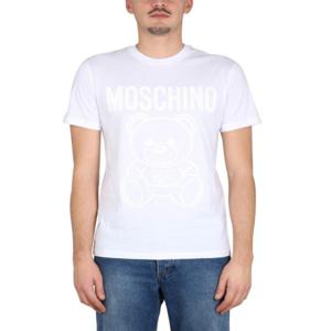 모스키노 반팔 티셔츠 07302041 1001 White