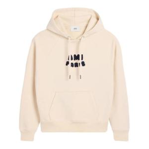 아미 후드 티셔츠 USW275 747136 WHITE